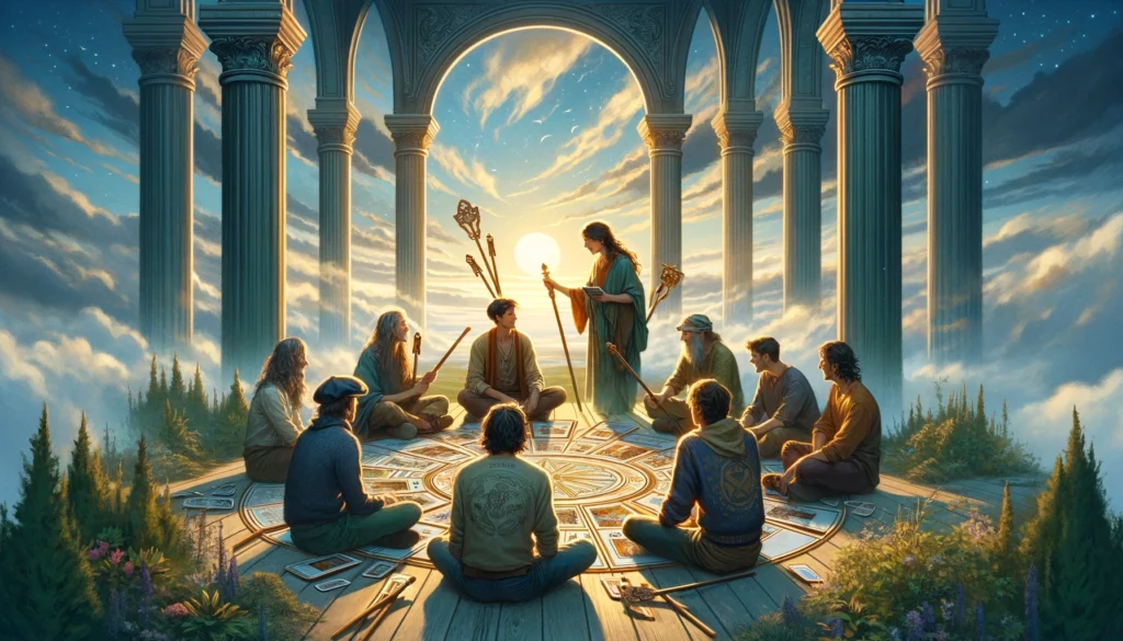 An image illustrating a moment of reconciliation and the pursuit of harmony after conflict. The visual depicts individuals engaged in a heartfelt conversation, symbolizing the significance of communication and empathy in resolving differences. Set against a backdrop suggesting the easing of tensions, it portrays the potential for new beginnings and understanding, enriching the article with themes of reconciliation and growth.





